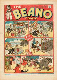 Cover Thumbnail for The Beano Comic (D.C. Thomson, 1938 series) #103
