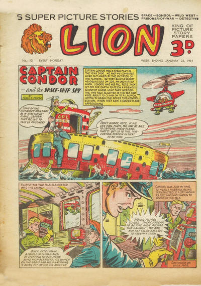 Cover for Lion (Amalgamated Press, 1952 series) #101