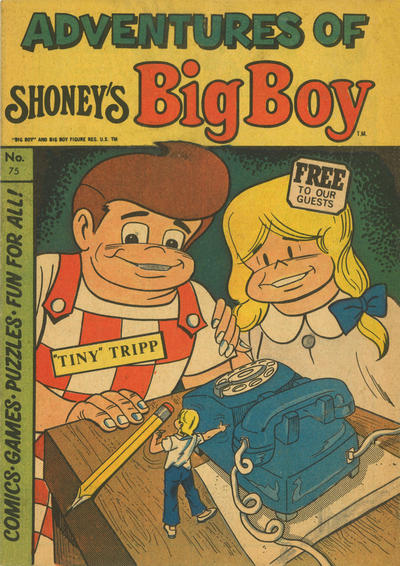Cover for Adventures of Big Boy (Paragon Products, 1976 series) #75