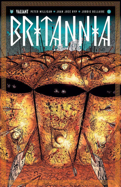 Cover for Britannia (Valiant Entertainment, 2016 series) #1 [Cover D - Andres Guinaldo]