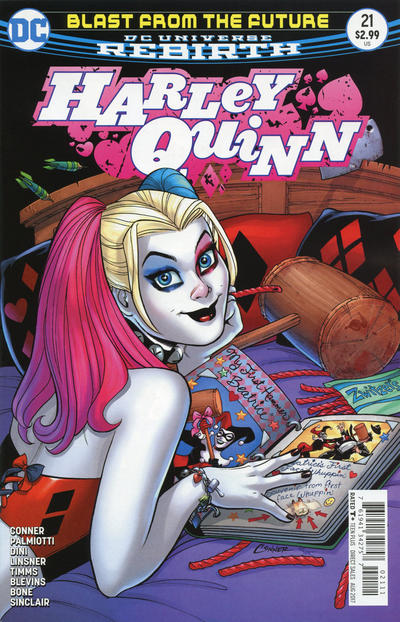 Cover for Harley Quinn (DC, 2016 series) #21