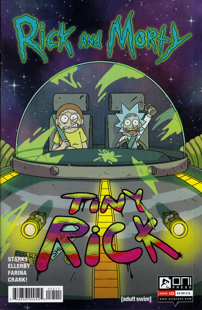 Cover for Rick and Morty (Oni Press, 2015 series) #25 [Retail Cover]