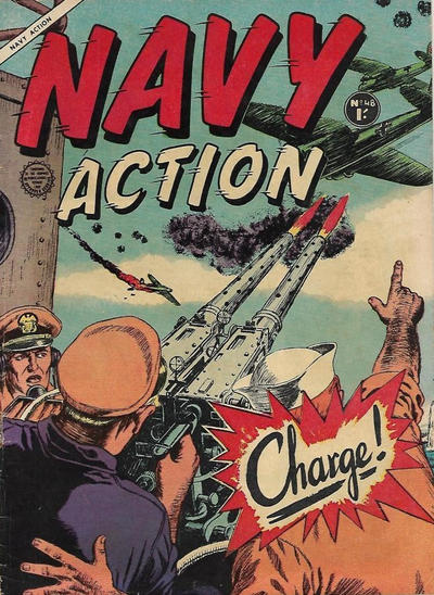 Cover for Navy Action (Horwitz, 1954 ? series) #48