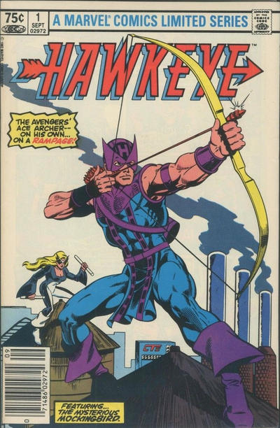 Cover for Hawkeye (Marvel, 1983 series) #1 [Canadian]