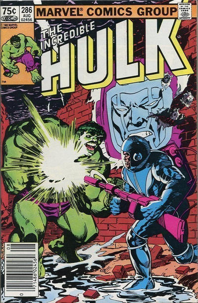 Cover for The Incredible Hulk (Marvel, 1968 series) #286 [Canadian]