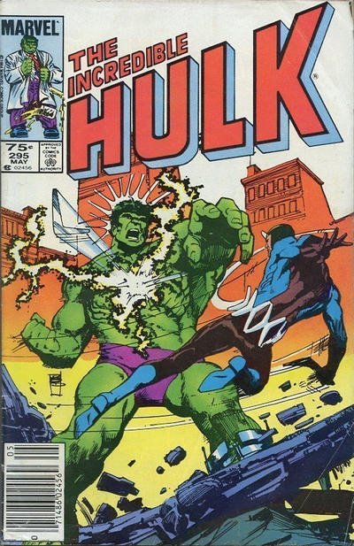 Cover for The Incredible Hulk (Marvel, 1968 series) #295 [Canadian]