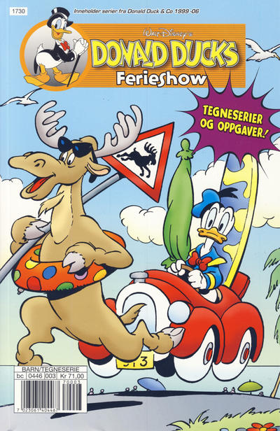 Cover for Donald Ducks Show (Hjemmet / Egmont, 1957 series) #[191] - Ferieshow 2017