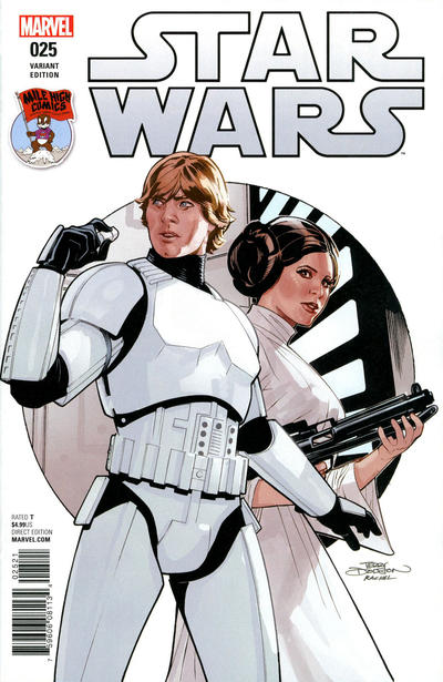 Cover for Star Wars (Marvel, 2015 series) #25 [Mile High Comics Variant]