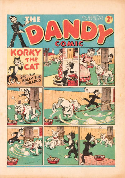 Cover for The Dandy Comic (D.C. Thomson, 1937 series) #6