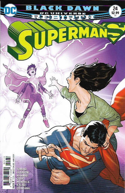Cover for Superman (DC, 2016 series) #24