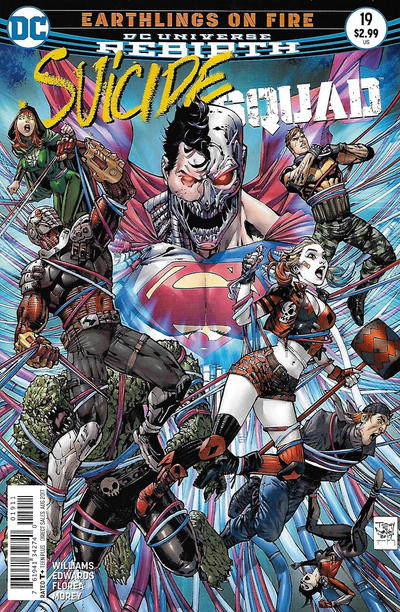 Cover for Suicide Squad (DC, 2016 series) #19 [Tony S. Daniel Cover]