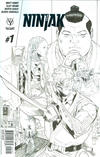 Cover for Ninjak (Valiant Entertainment, 2015 series) #1 [Cover I - Midtown Shared Sketch Variant - Clay Mann]