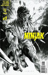 Cover for Ninjak (Valiant Entertainment, 2015 series) #1 [Cover H - Lewis LaRosa - Black and White]