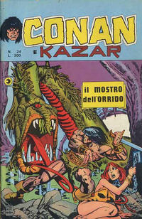 Cover Thumbnail for Conan e Kazar (Editoriale Corno, 1975 series) #24