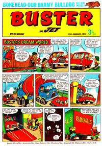 Cover Thumbnail for Buster (IPC, 1960 series) #13 January 1973 [647]