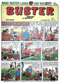 Cover Thumbnail for Buster (IPC, 1960 series) #31 March 1973 [658]