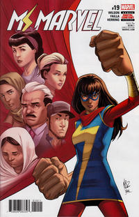 Cover for Ms. Marvel (Marvel, 2016 series) #19