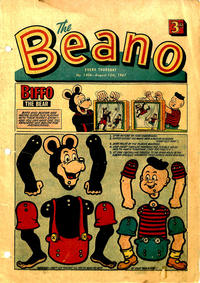Cover Thumbnail for The Beano (D.C. Thomson, 1950 series) #1308