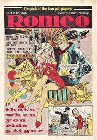 Cover Thumbnail for Romeo (D.C. Thomson, 1957 series) #12 November 1966