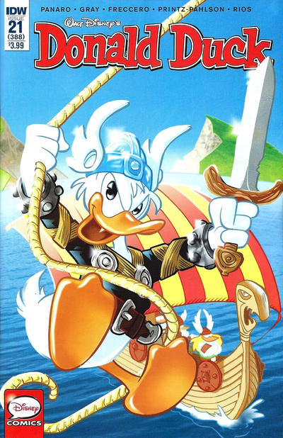 Cover for Donald Duck (IDW, 2015 series) #21 / 388