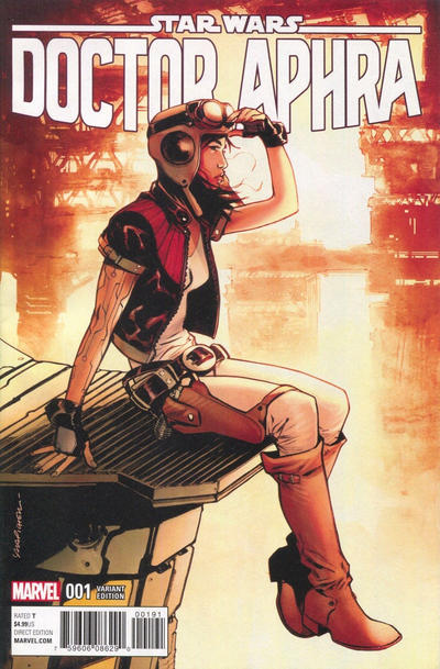 Cover for Doctor Aphra (Marvel, 2017 series) #1 [Frankie's Comics Exclusive Sara Pichelli Color Variant]]
