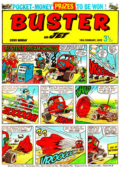 Cover for Buster (IPC, 1960 series) #10 February 1973 [651]