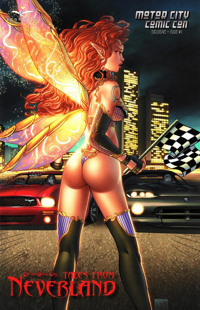 Cover for Grimm Fairy Tales: Tales from Neverland (Zenescope Entertainment, 2011 series) #1 [2011 Motor City Comic Con Exclusive Variant - Nei Ruffino]