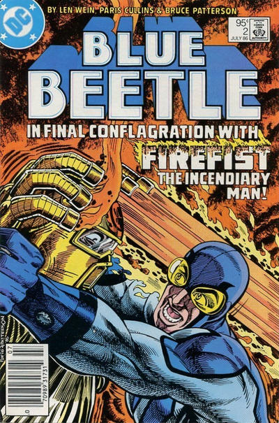 Cover for Blue Beetle (DC, 1986 series) #2 [Canadian]