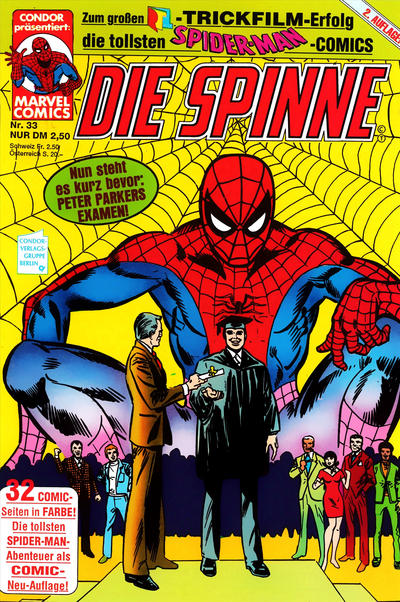 Cover for Die Spinne (Condor, 1987 series) #33