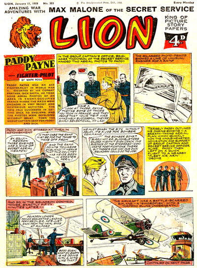 Cover for Lion (Amalgamated Press, 1952 series) #303