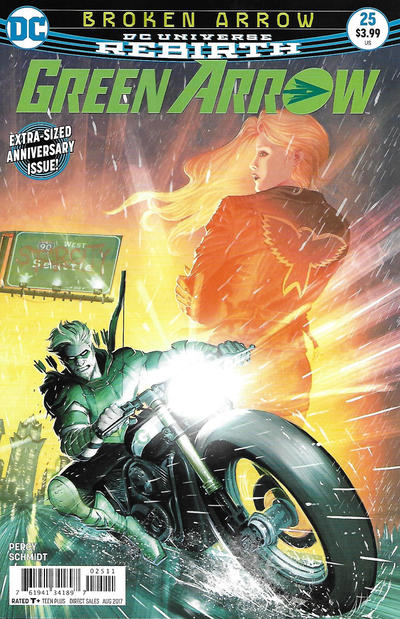 Cover for Green Arrow (DC, 2016 series) #25 [Juan Ferreyra Cover]