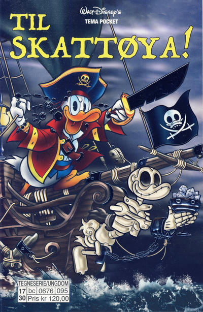 Cover for Donald Duck Tema pocket; Walt Disney's Tema pocket (Hjemmet / Egmont, 1997 series) #[91] - Til Skattøya!
