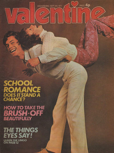 Cover for Valentine (IPC, 1957 series) #4 September 1971