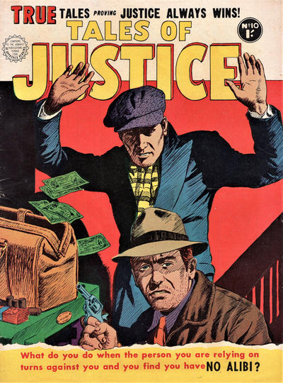 Cover for Tales of Justice (Horwitz, 1950 ? series) #10