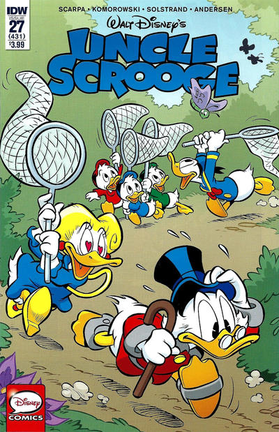 Cover for Uncle Scrooge (IDW, 2015 series) #27 / 431