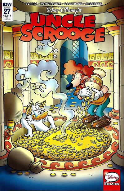 Cover for Uncle Scrooge (IDW, 2015 series) #27 / 431 [Retailer Incentive Cover Variant]
