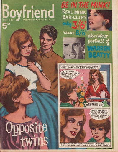 Cover for Boyfriend (City Magazines, 1959 series) #112