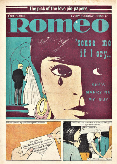 Cover for Romeo (D.C. Thomson, 1957 series) #8 October 1966