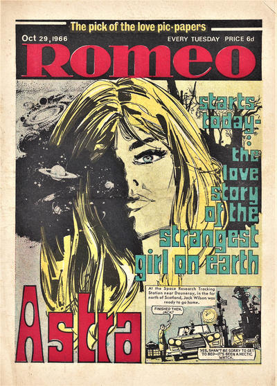 Cover for Romeo (D.C. Thomson, 1957 series) #29 October 1966