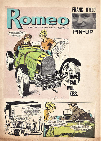 Cover for Romeo (D.C. Thomson, 1957 series) #23 February 1963