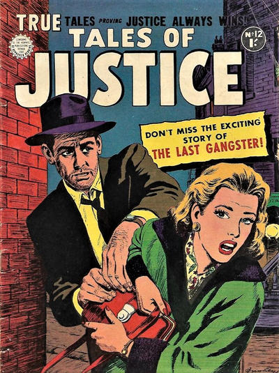 Cover for Tales of Justice (Horwitz, 1950 ? series) #12