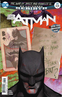 Cover Thumbnail for Batman (DC, 2016 series) #25