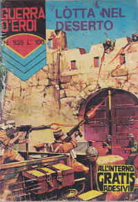 Cover Thumbnail for Guerra D'Eroi (Editoriale Corno, 1965 series) #335