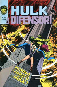 Cover Thumbnail for Hulk E I Difensori (Editoriale Corno, 1975 series) #19