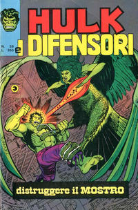 Cover Thumbnail for Hulk E I Difensori (Editoriale Corno, 1975 series) #39
