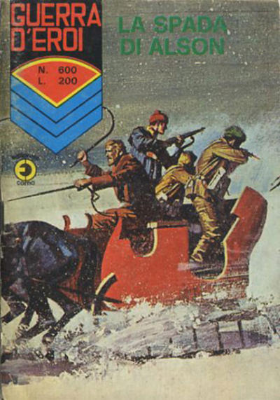 Cover for Guerra D'Eroi (Editoriale Corno, 1965 series) #600