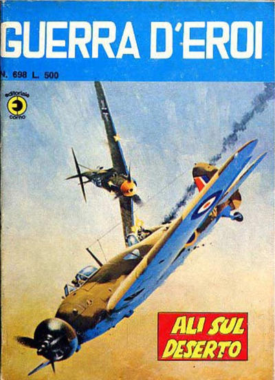 Cover for Guerra D'Eroi (Editoriale Corno, 1965 series) #698