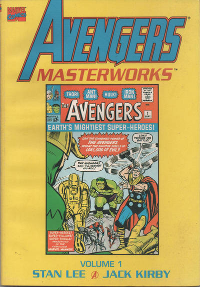 Cover for Avengers Masterworks (Marvel, 1993 series) #1 [First Print]