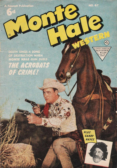 Cover for Monte Hale Western (L. Miller & Son, 1951 series) #67