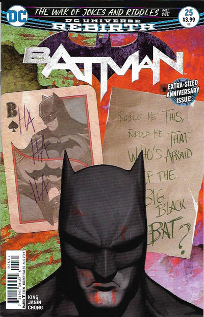 Cover for Batman (DC, 2016 series) #25